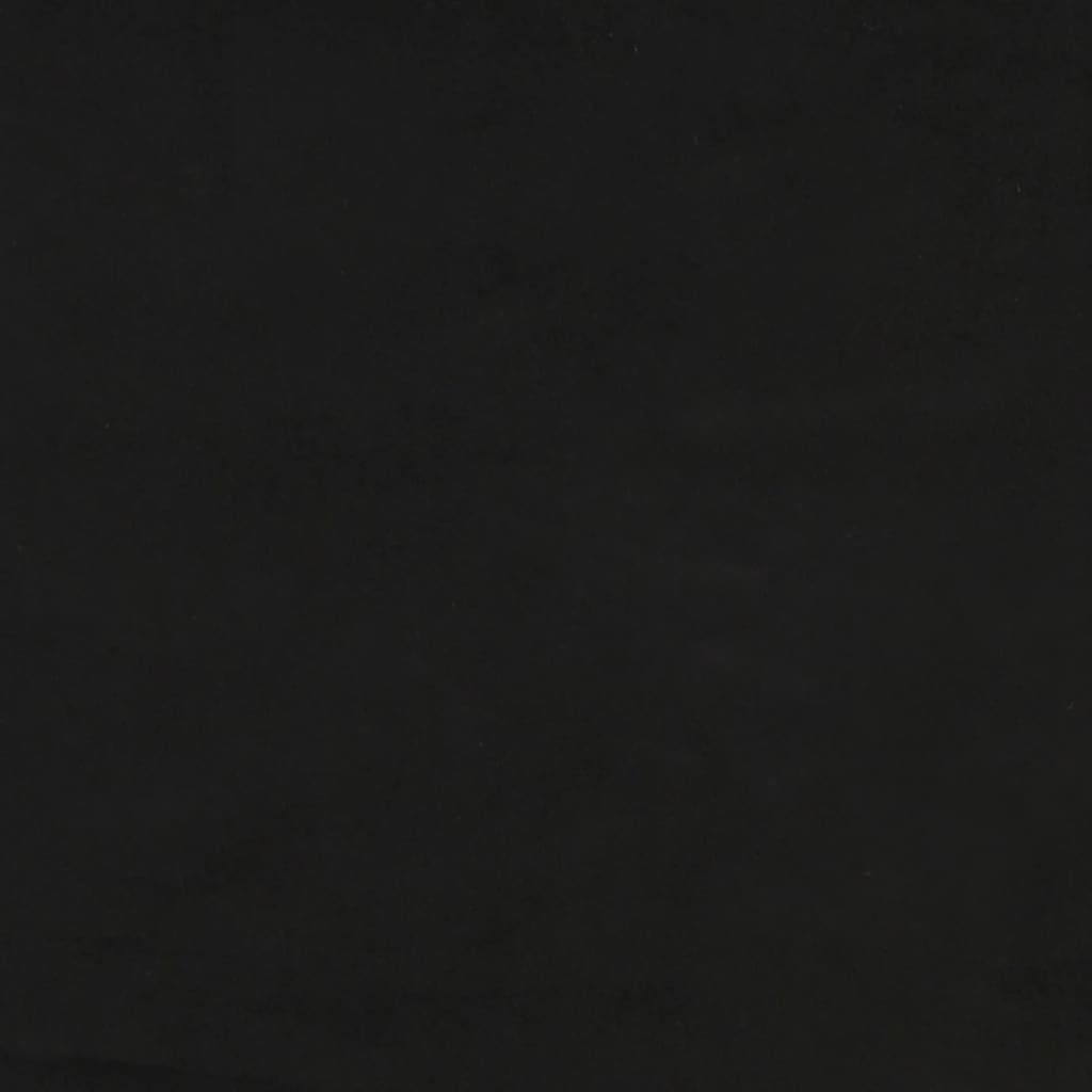 Scaun de bucătărie pivotant, negru, catifea