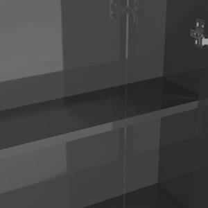 Koupelnová skříňka se zrcadlem 60 x 15 x 75 cm MDF zářivě šedá - obrázek 7