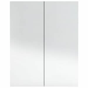 Koupelnová skříňka se zrcadlem 60 x 15 x 75 cm MDF antracitová - obrázek 5