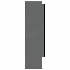 Koupelnová skříňka se zrcadlem 80 x 15 x 60 cm MDF zářivě šedá - obrázek 6