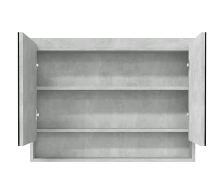 VidaXL LED armario de baño con espejo 80 x 12,2 x 68 cm