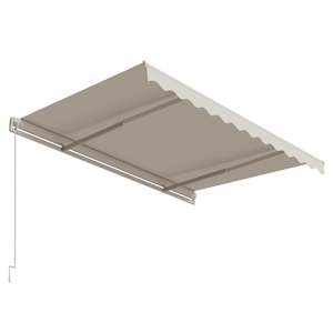 Automatická zatahovací markýza 300 x 250 cm krémová - obrázek 5
