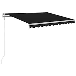 Automatická zatahovací markýza 300 x 250 cm antracitová - obrázek 2