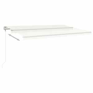 Automatická zatahovací markýza 500 x 300 cm krémová - obrázek 4