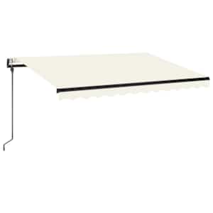 Automatická zatahovací markýza 300 x 250 cm krémová - obrázek 2