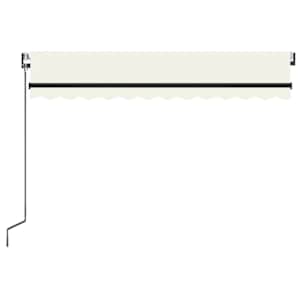 Automatická zatahovací markýza 300 x 250 cm krémová - obrázek 4