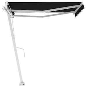 vidaXL Luifel vrijstaand automatisch 350x250 cm antracietkleurig