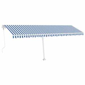vidaXL Elektriline markiis LED-valgustuse ja anduriga 6 x 3 m