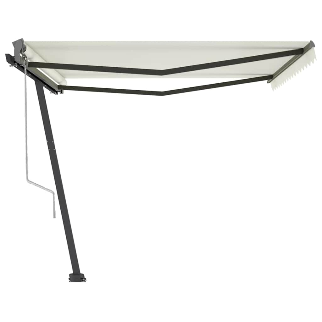 

vidaXL Luifel vrijstaand automatisch 400x300 cm crèmekleurig