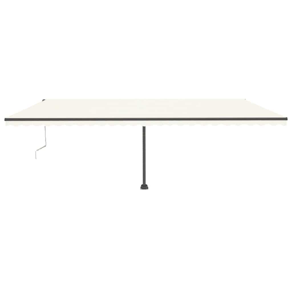 

vidaXL Luifel vrijstaand automatisch 600x300 cm crèmekleurig