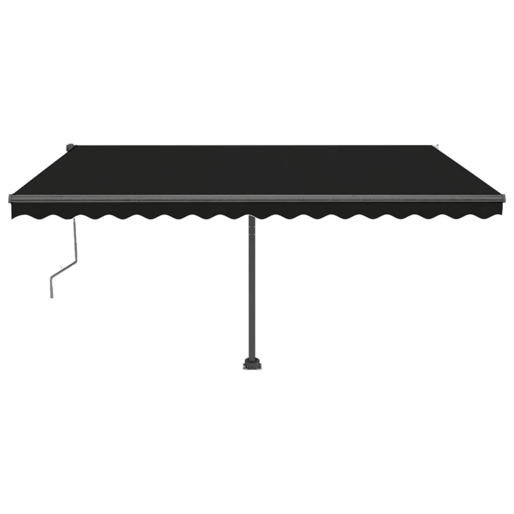 

vidaXL Luifel vrijstaand automatisch 400x350 cm antracietkleurig