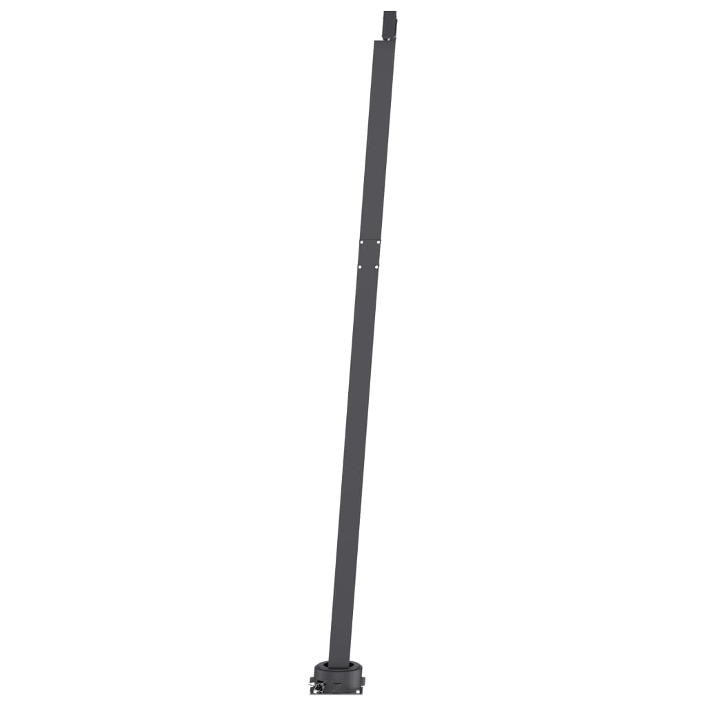 Auvent Manuel Rétractable avec LED 400x300 vendre cm Orange et Marron Store vidaXL