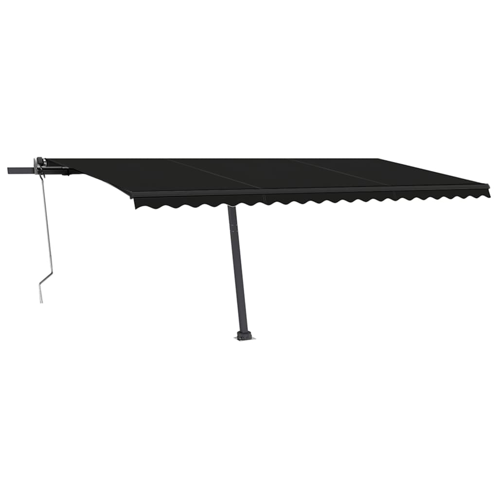 

vidaXL Luifel vrijstaand automatisch 500x350 cm antracietkleurig
