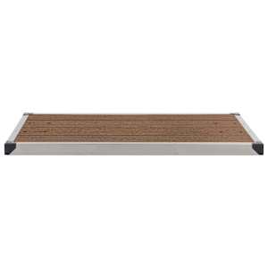 Zahradní sprcha s hnědou základnou 220 cm hliník - obrázek 12