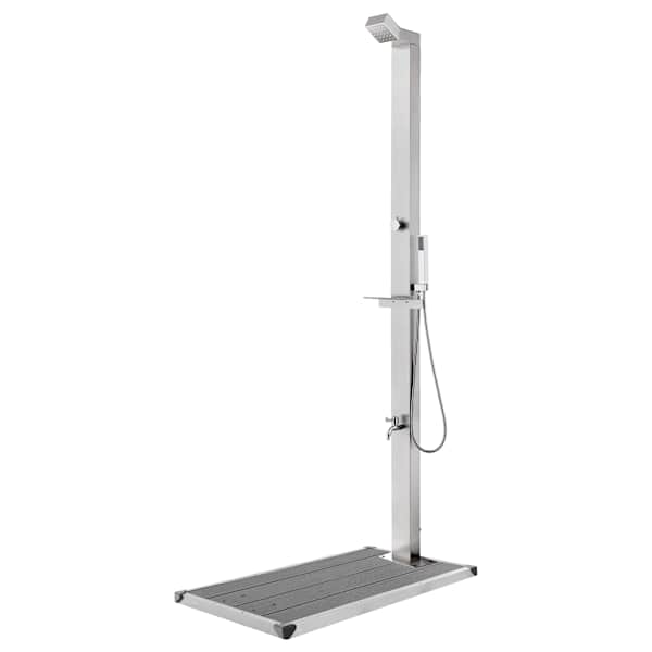 vidaXL aiadu&scaron;&scaron; halli alusega, 225 cm, roostevaba teras