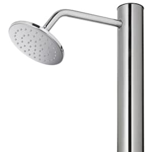 Zahradní sprcha s šedou základnou 220 cm nerezová ocel - obrázek 10