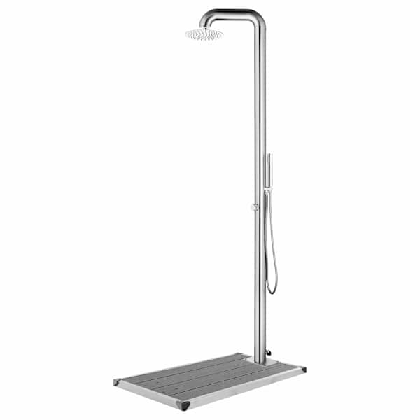 vidaXL aiadu&scaron;&scaron; halli alusega, 230 cm, roostevaba teras