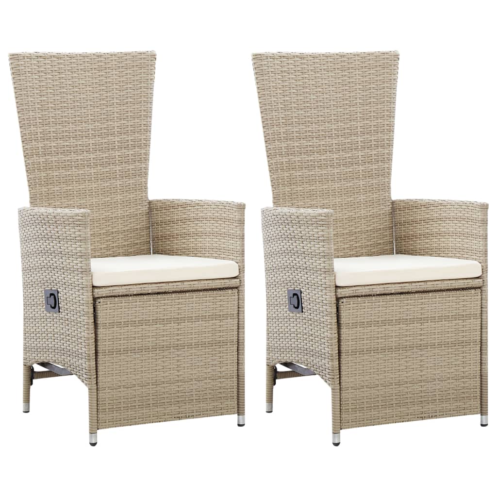 

vidaXL 3-delige Tuinset beige
