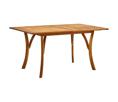 vidaXL Ensemble &agrave; manger de jardin 5 pcs Beige