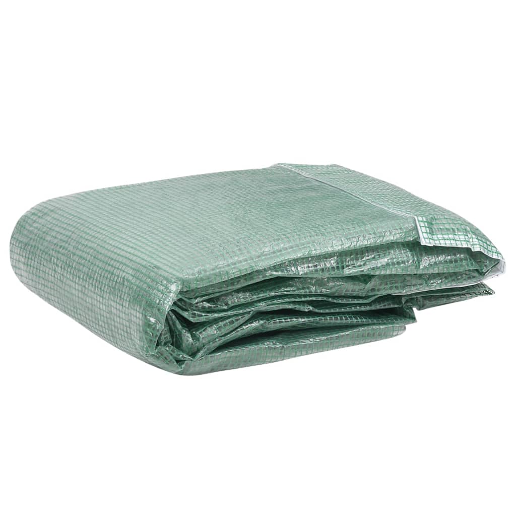 vidaXL Greenhouse Replacement Cover (18 m²) 300x600x200 cm Green