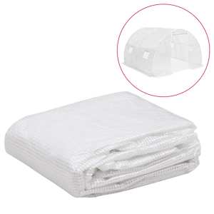 Náhradní plachta na skleník (9 m²) 3 x 3 x 2 m průhledná - obrázek 1
