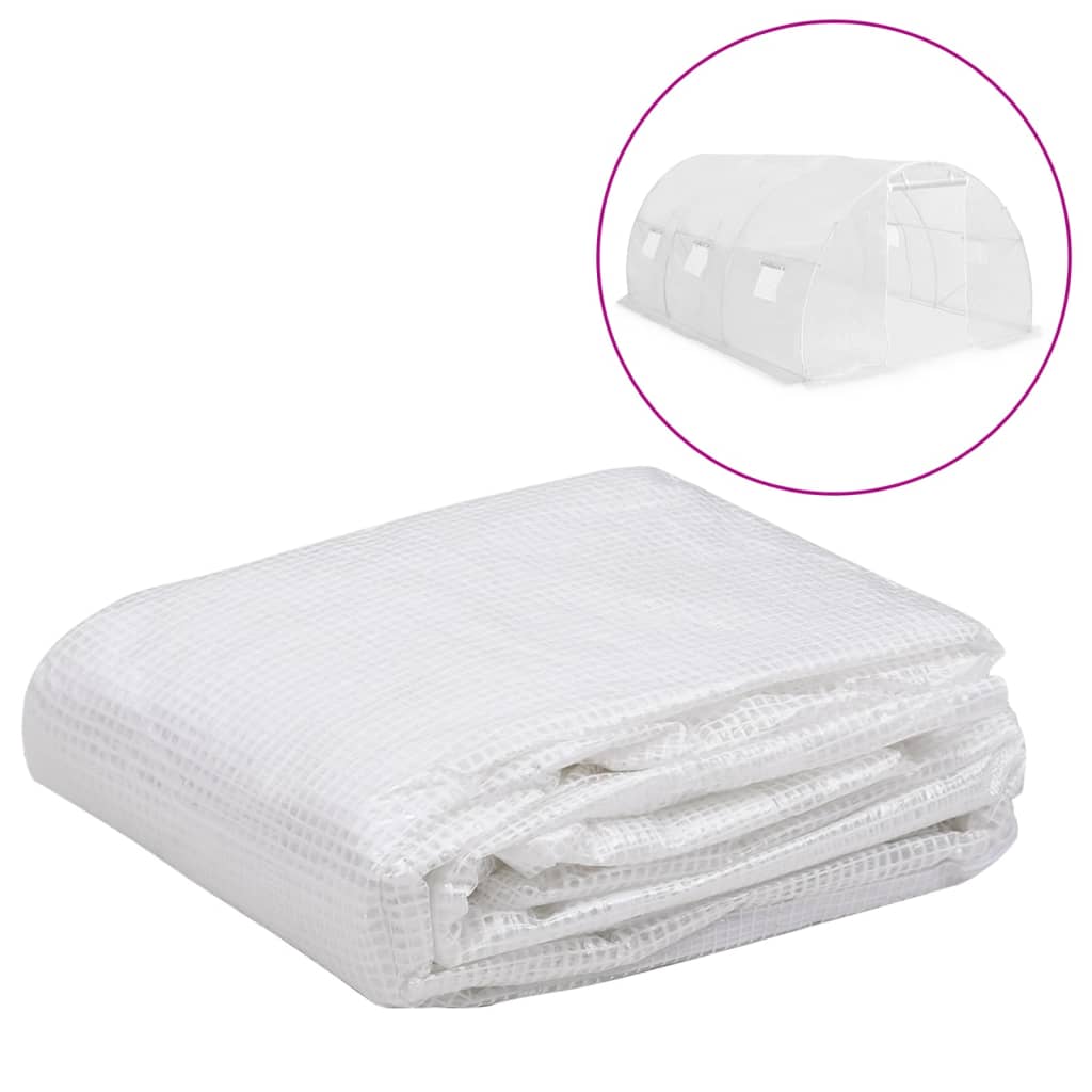 vidaXL Náhradní plachta na skleník (13,5 m²) 3 x 4,5 x 2 m průhledná