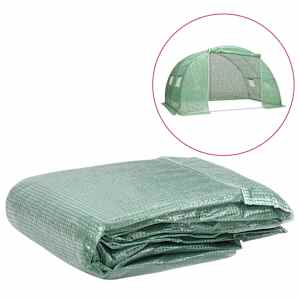 Nadomestno pokrivalo za rastlinjak 8 m² 400x200x200 cm zeleno