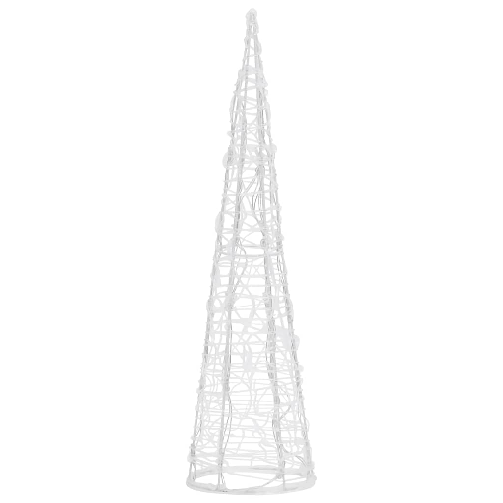 

vidaXL Lichtkegel decoratief LED koudwit 60 cm acryl