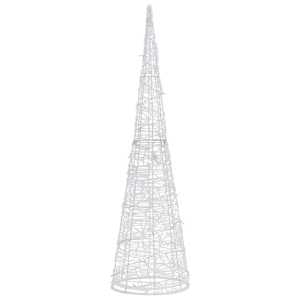 Akrylový dekorativní světelný LED kužel barevný 120 cm - obrázek 4