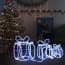  vidaXL karácsonyi díszdobozok 180 LED-del bel- és kültérre termék 2. képe
