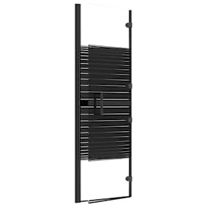 Skládací sprchový kout ESG 80 x 140 cm černý - obrázek 5
