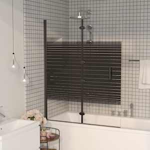 Skládací sprchový kout ESG 100 x 140 cm černý - obrázek 1