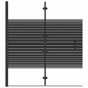Skládací sprchový kout ESG 120 x 140 cm černý - obrázek 3