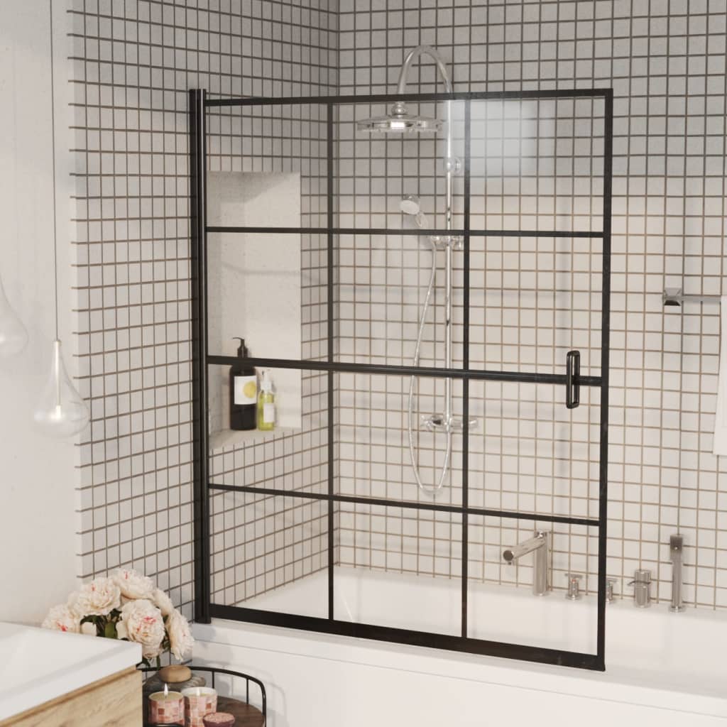 Sprchový kout ESG 116 x 140 cm černý