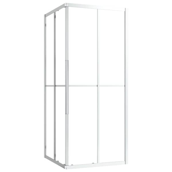 vidaXL du&scaron;ikabiin, ESG-klaas, 80x80x180 cm