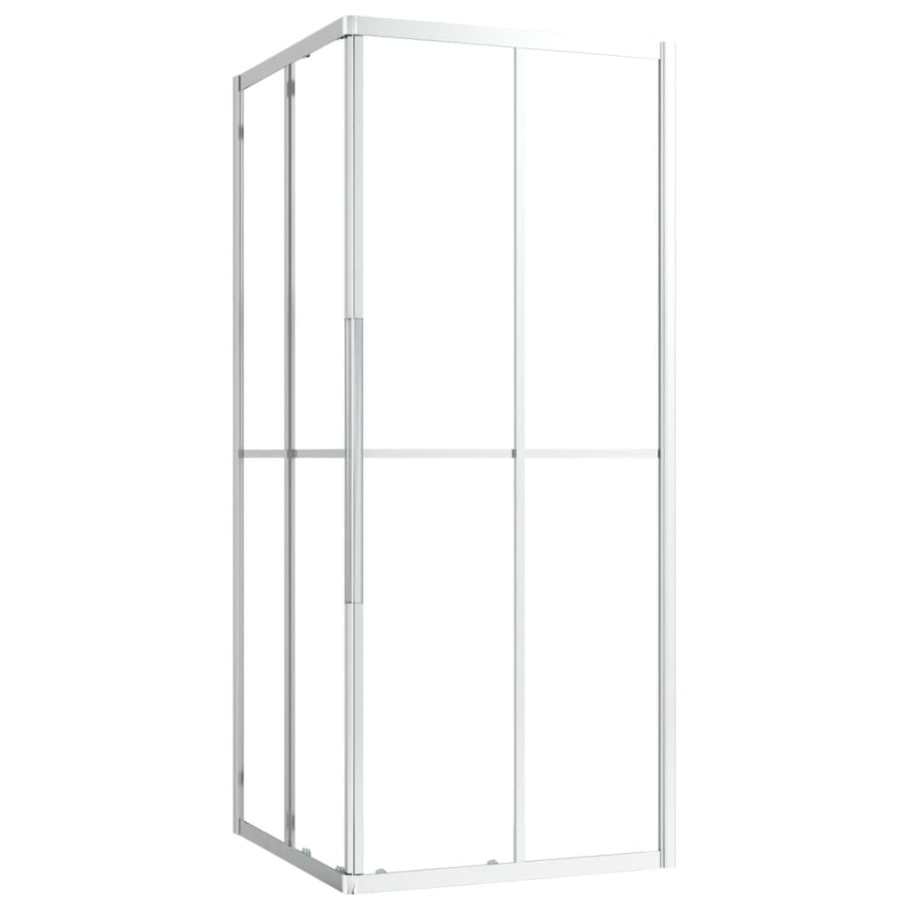 vidaXL Sprchový kút ESG 80x80x180 cm