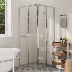 vidaXL Duschkabine ESG 80x80x180 cm