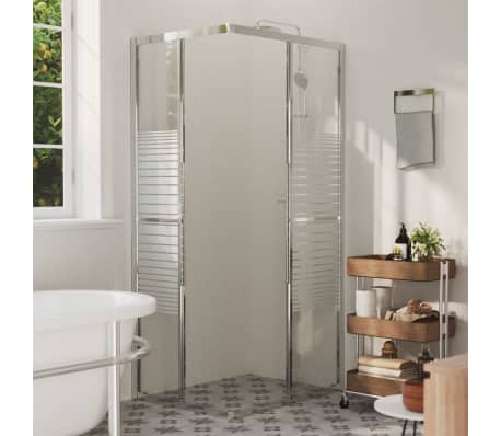 vidaXL Shower Cabin ESG 90x70x180 cm