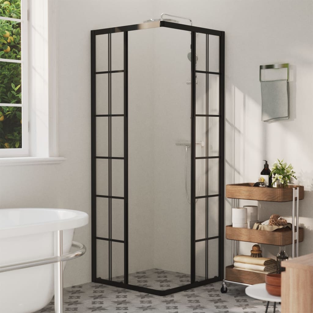 vidaXL Douchecabine 70x70x180 cm ESG afbeelding