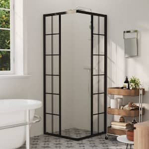 vidaXL Cabine de douche ESG 70x70x180 cm