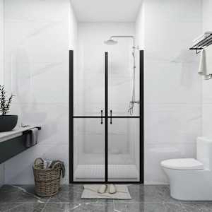 Vrata za tuš mlečna ESG (98-101)x190 cm