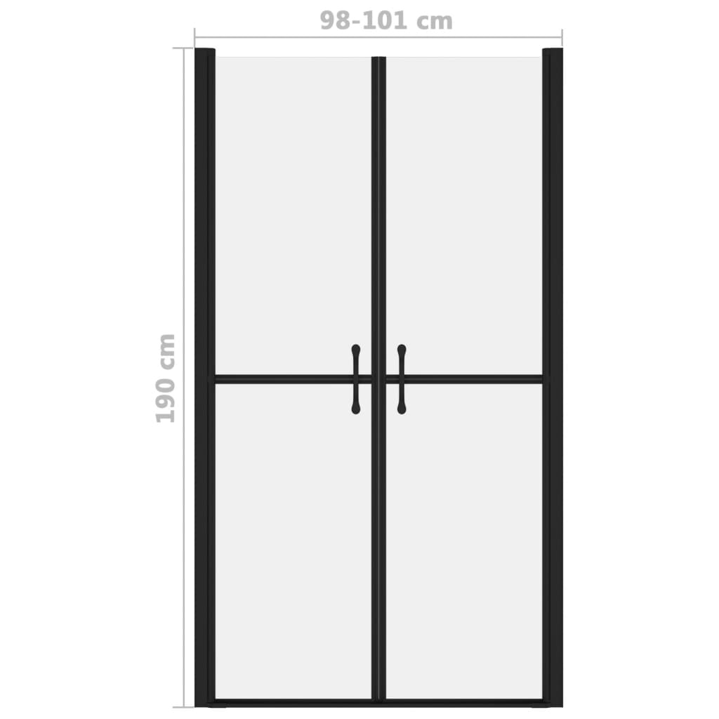 Sprchové dveře matné ESG (98–101) x 190 cm