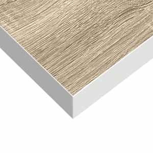 Plovoucí nástěnné police 2 ks dub a bílé 50 x 23 x 3,8 cm MDF - obrázek 11