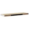 vidaXL seinariiul, tamm ja valge, 90 x 23,5 x 3,8 cm MDF
