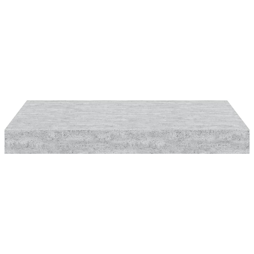Etagère Murale Flottante Chêne et Blanc 40x23,5x3,8 cm MDF Suspendue