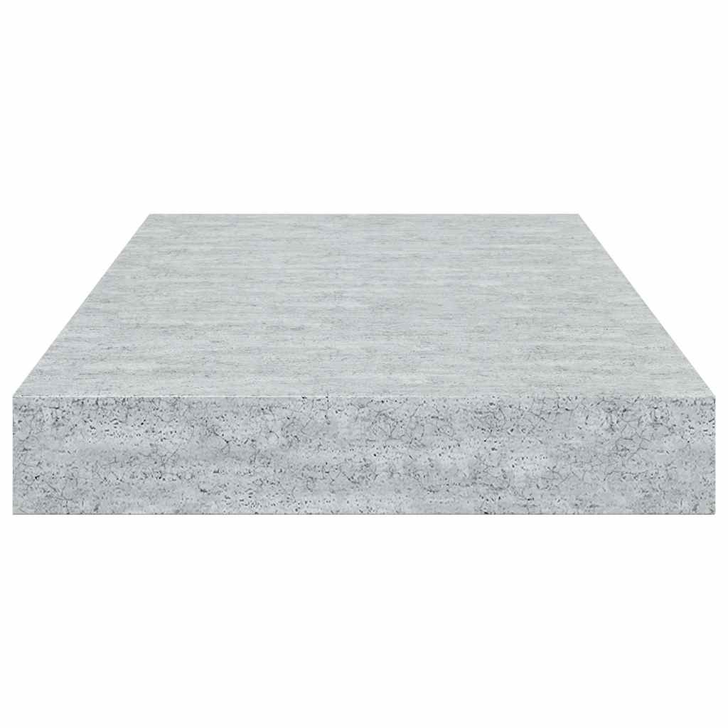 Etagère Murale Flottante Chêne et Blanc 40x23,5x3,8 cm MDF Suspendue