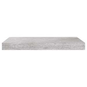Plovoucí nástěnná police betonově šedá 50 x 23 x 3,8 cm MDF - obrázek 4
