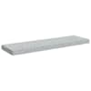 vidaXL seinariiul, betoonhall, 80 x 23,5 x 3,8 cm MDF