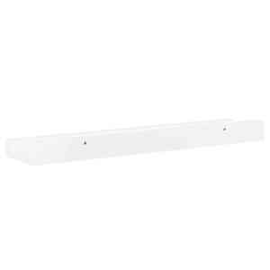 Nástěnné police 2 ks bílé s vysokým leskem 40 x 9 x 3 cm - obrázek 8