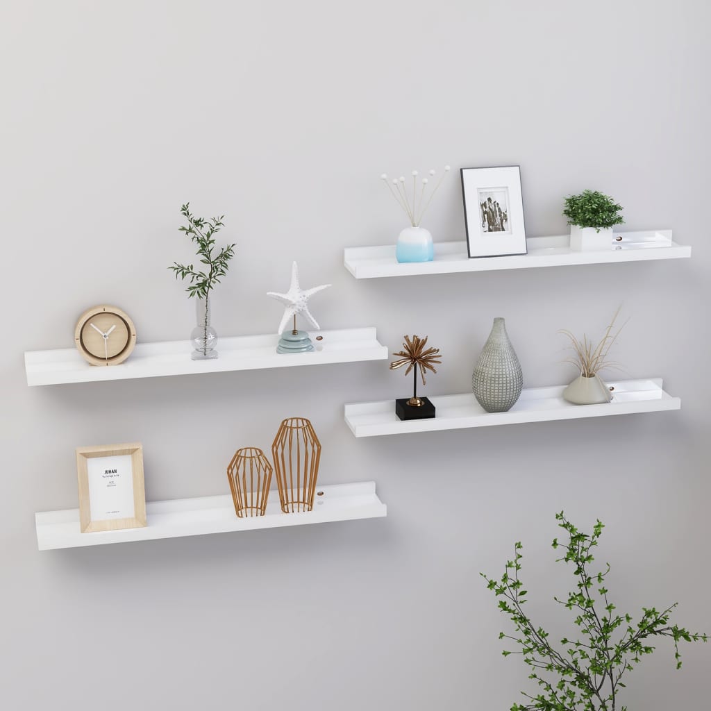 Wall Shelf Floating Shelf Wall Mounted Display Shelf for Photo Frame vidaXL